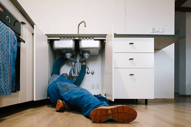 Professional Plumbing technician working in Bridgewater, MA